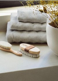 Resim The Mia Fine Cotton Bej Yüz Havlusu 90x50 Cm 