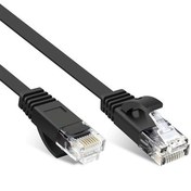 Resim internet bağlantı kablosu cat5 rj45 slim yassı ethernet kablosu 1,5m 