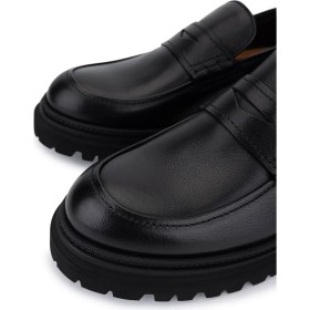 Resim Rossi Erkek Hakiki Deri Siyah Loafer Ayakkabı 668 1221 Erk Ayk SK25-26 Nero 