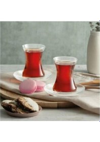 Resim Paşabahçe 96942 Vefa Çay Seti 6 Lı 