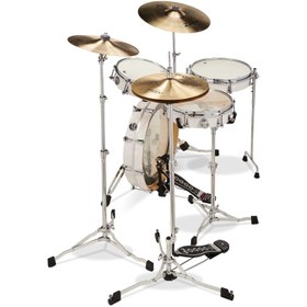 Resim DW Drums Performance Serisi 4 Parça Low Pro Akusitk Davul (White Marine) 