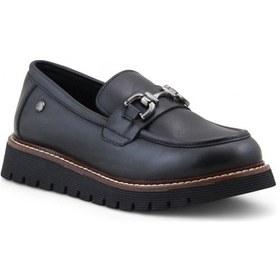 Resim Mammamia D25ka-3240 Hakiki Deri Kadın Ayakkabı Siyah 