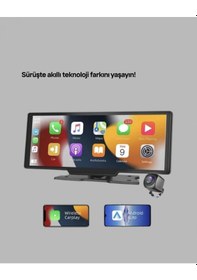 Resim Honda Civic, Jazz, Hr-v, Cr-v, Nissan Qashqai, Micra, Juke,uyumlu Kablosuz Carplay & Android Auto Mu 