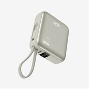 Resim Linktech PD22 Hızlı Şarj 22.5W Dahili Kablolu 10.000 mAh Powerbank 