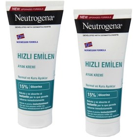 Resim Neutrogena Norveç Hızlı Emilen Ayak Kremi 100 Ml 2 Adet 