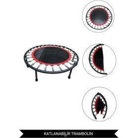 Resim Pearl Shop cm (40 Inç) Katlanabilir Trambolin - Taşınabilir ve Dayanıklı Trambolin, Egzersiz ve Fitness Için Cks-67 