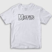 Resim Unisex Çocuk Beyaz The Misfits T-Shirt 