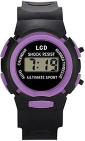 Resim Generisch Çocuk Saati, Kız ve Erkek Saati, Bileklik, Dijital Kız Spor Elektronik Analog Çocuk LED Çocuk Saati Kadın Kol Saati Şarj Edilebilir 