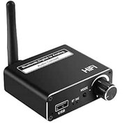 Resim Tignapoo D18 Çok Fonksiyonlu Ses Dönüştürücü Desteği BT Alım Dijital Fiberden Analog Sese Koaksiyel U Disk HiFi Ses Kalitesi Oynatma 
