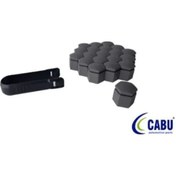 Resim Bıjon Kapagı Komur Metalık 17x23mm Corsa C D E Astra G H Zafıramerıvaadam 20 Adet+220644 