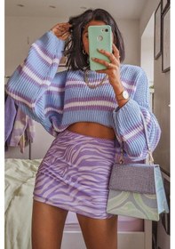 Resim Madmext Mad Girls Lila Kazak Mg1244 - Lila 