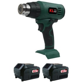 Resim Klpro KLSH18-50 18V/5.0 Ah Li Ion Profesyonel Sıcak Hava Tabancas 