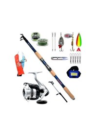 Resim Piranha Ultimate 210cm 50-100gr Daiwa Strikeforce 2500 Turna Spin Olta Takımı Seti 