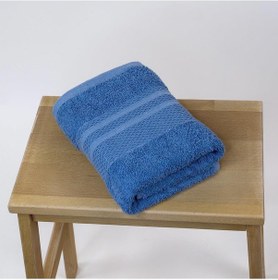 Resim Carla Basic Pamuklu Havlu 50x85 Tek Parça El Havlusu Mavi 