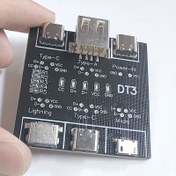 Resim Kompakt 1 Adet DT3 USB Kablo Test Kartı - Hızlı ve Kolay Veri Hat Tanımı - Çok Seviyeli Koruma Özellikli Dayanıklı PCB, Tip-C Cihazlar için Açma/Kapama Göstergeleri ile Taşınabilir Tasarım 