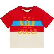 Resim Colorblocked Logolu Unisex Bebek T-shirt 