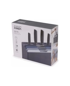 Resim Joseph Joseph Folio - 8 Parçalı ve Kesme Tahtası Seti, Saklama Çantalı, Grafit 