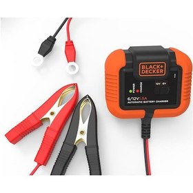 Resim Black+Decker Bxa21 6V-12V 72A Akıllı Akü Şarj Ve Akü Bakım Cihazı N11.1103 