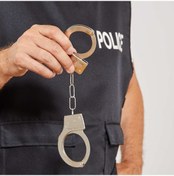Resim Metal Malzemeden Imal Anahtarlı Oyuncak Polis Kelepçesi (553048328) 