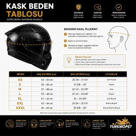 Resim Rhkc Güneş Vizörlü Açık Yazlık Kask + Plakalık 