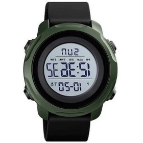 Resim Bosphorusboutique02 Skmei 1540 Spor Erkek Elektronik Saat, 48mm Kadran, Su Geçirmez, Yeşil Çok Renkli, Öğrenci, 50m Su Koruma Çok Renkli 