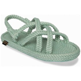 Resim Nomadic Republic Ibz.0050.k.t Ibıza Kauçuk Tabanlı Kadın Sandalet Mint Yeşil 