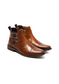 Resim Bot Erkek 1158 001 Wk-john May Orkut Suede Cognac Kahve 
