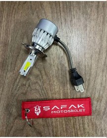 Resim Honda Activa S 125 Uyumlu H4 Led Far Ampulü A Kalite 