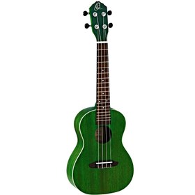 Resim Ortega RUFOREST Concert Ukulele (Forest Green Satin) 