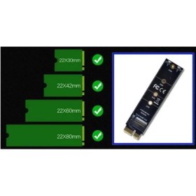 Resim Mena Rise 9143 M.2 Nvme SSD Ngff To Pcie 3.0 X1 Adaptör Pcıe Ten Pcı-E 3.0 1x Destekli Yalnızca M.2 Pcı-E M Key Ssd'yi Destekler, M.2 Sata B Key Ssd'yi Desteklemez. M Key Kart Çevirici Dönüştürücü 