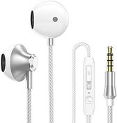 Resim LWL ACD D31 Kulaklık Stereo Bas Kulaklıklar Mikrofonlu Eller Serbest Spor Oyun Kulaklıkları Cep Telefonları için Samsung Xiaomi (Altın) (Renk: Gümüş) 