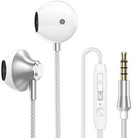 Resim LWL ACD D31 Kulaklık Stereo Bas Kulaklıklar Mikrofonlu Eller Serbest Spor Oyun Kulaklıkları Cep Telefonları için Samsung Xiaomi (Altın) (Renk: Gümüş) 