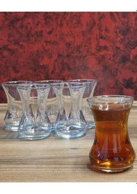 Resim Paşabahçe 42771 Vefa Çay Bardağı 130Cc 6 Lı Şeffaf 