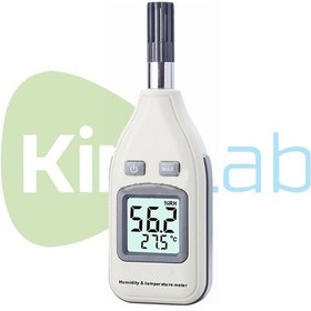 Resim Lyk Bgm1362 Mini El Tipi Nem ve Sıcaklık Ölçer Çok Renkli 