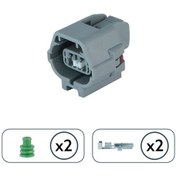 Resim Oksijen Sensörü Soketi Gri 2 Pin Kablosuz 