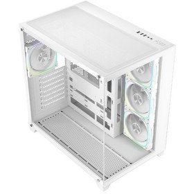 Resim Bitfenix Colıı 750w 80+ Bronze Atx 3.1 Tempered Glass Frgb Beyaz Atx Mid Tower Kasa 