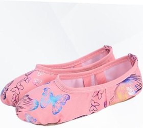 Resim VALICLUD 2adet Erkek Kız Için Rahat Ballet Ayakkabısı Nefes Alabilir Malzeme Yoga Ve Modern İçin Uygun Rastgele Desen 