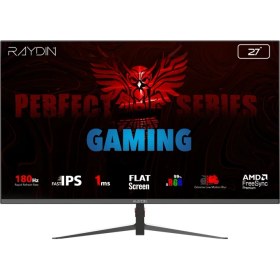 Resim Raydın 27 İnç Full HD IPS Panel Dokunmatik Gaming Monitör 1ms Tepki Süresi 180Hz Yenileme Hızı 