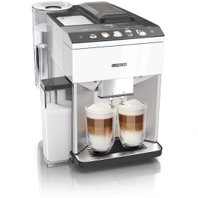 Resim EQ500 TQ507R02 Otomatik Kahve ve Espresso Makinesi Beyaz 