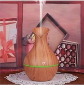 Resim pazariz Ultrasonic Aroma Terapi Oda Hava Nemlendirici Led Işıklı Humudifier 