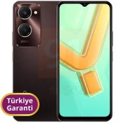 Resim Vivo Y18 TR Garanti | 128 GB 8 GB Bordo 