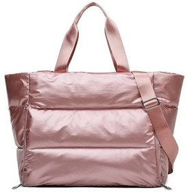 Resim Wondernest Yoga Tote Spor Spor Spor Pembe Mat Kadın Jialan Çantası Çanta Büyük Tc Pembe 