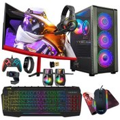 Resim Turbox TX5423 i5-6400 16 GB 512 GB SSD 4 GB GT740 23.6" Free Dos Masaüstü Oyuncu Bilgisayarı 