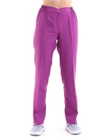 Resim Kadın Alpaka Pantolon - 20 Açık Mor-6835 