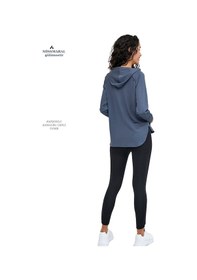 Resim Kadın Eşofman Takım Antrasit/siyah Spor Tunik & Slim Fit Tayt Sports And Casual Tracksuit 3067 Antrasit / Siyah 