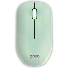 Resim M19B Ergonomik Pastel Piano White Kablosuz Sessiz Mouse Beyaz 