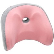 Resim Çocuk Araba Başkanı Yastık Araba İç Malzemeleri Seyahat Uyku Ayarlanabilir U-tipi Bellek Pamuk Boyun Yastık Pink 