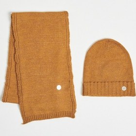 Resim Ac&Co / Altınyıldız Classics Erkek Hardal Atkı-Bere Set 