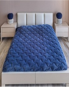 Resim Tek Kişilik Welsoft Yorgan - Çift Taraflı, Yumuşak, Hafif 160x 220cm Lacivert 