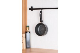 Resim 14 cm Gri Sos Tava, Dayanıklı ve Şık Mutfak Kullanımı Için Ideal 